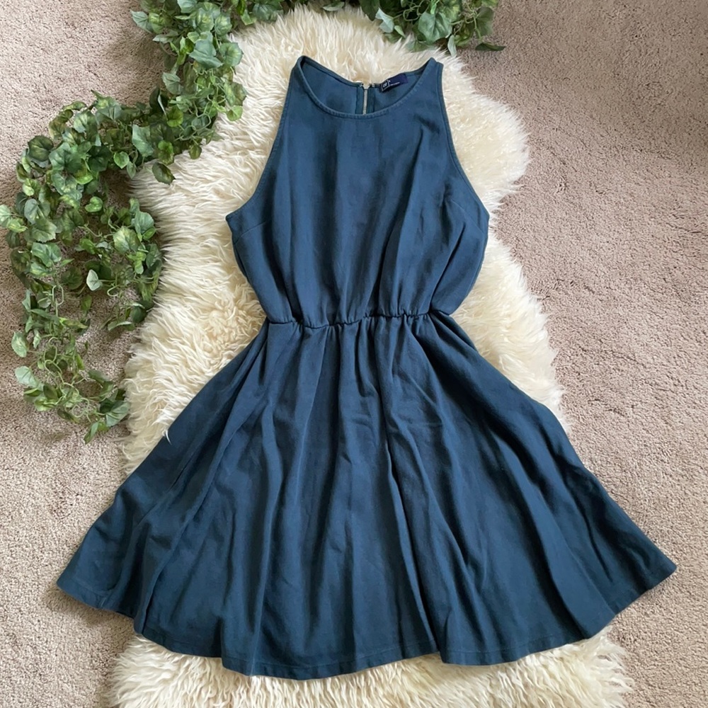 Blue gap dress